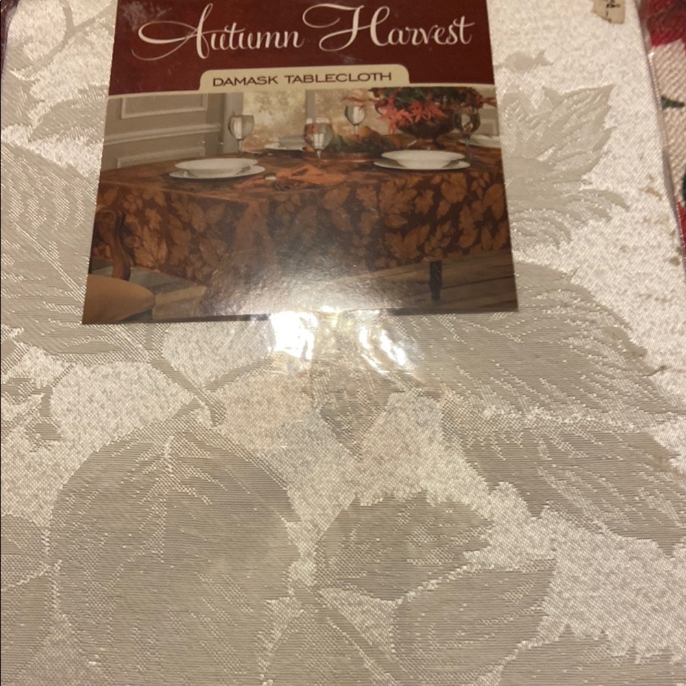 Fall leaf table cloth
